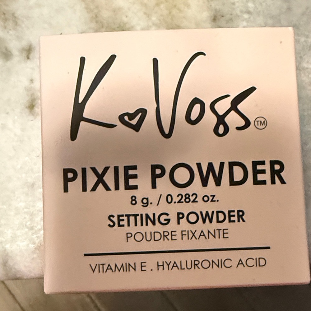 Ka Voss Pink Pixie Powder Setting Powder